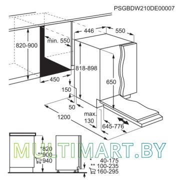 Посудомоечная машина AEG FSE73527P картинка 8